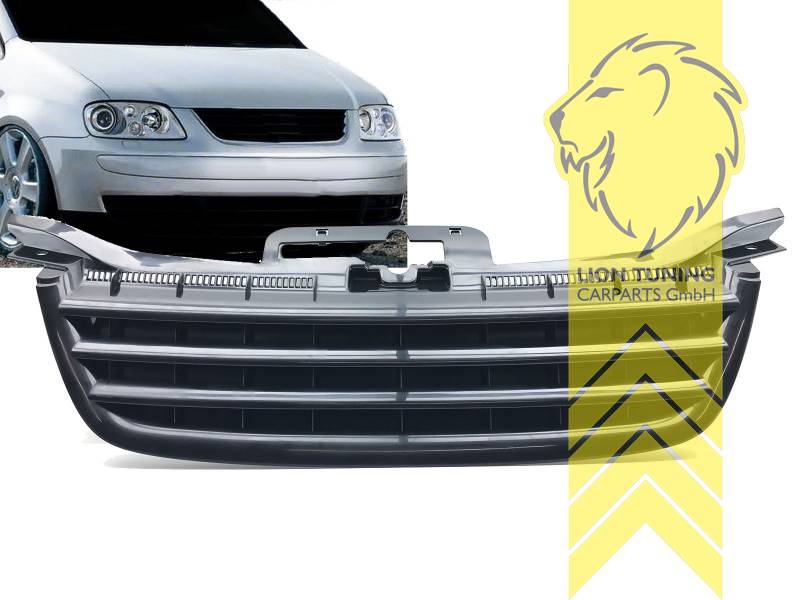 ohne Emblemaufnahme, schwarz matt, ABS Kunststoff, Eintragungsfrei / keine Eintragung nötig