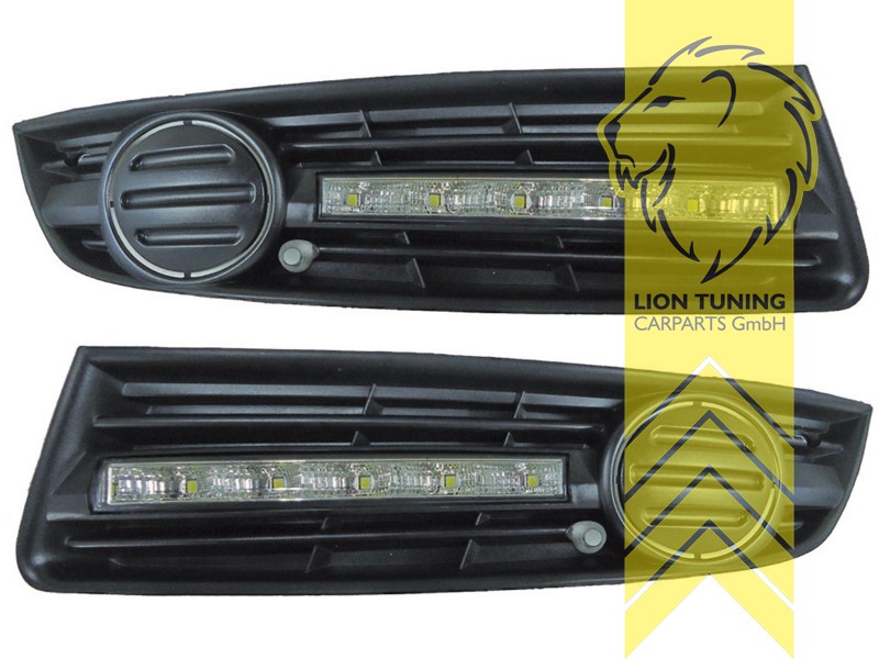 LED, auch passend für Fahrzeuge mit Nebelscheinwerfer, Eintragungsfrei / mit E-Prüfzeichen, Eintragungsfrei / mit R87 Zulassung als Tagfahrlicht