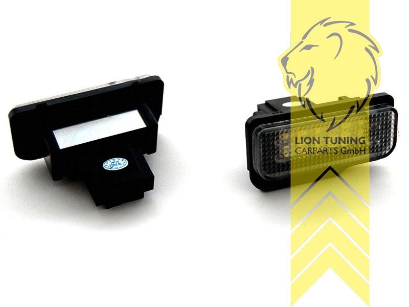 Liontuning - Tuningartikel für Ihr Auto  Lion Tuning Carparts GmbH LED SMD Kennzeichenbeleuchtung  Mercedes Benz S203 W211 S211 SLK R171 CLS C21