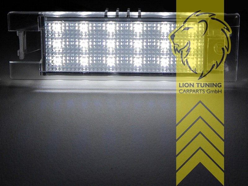 LLCTOOLS - Nummernschildbeleuchtung Langlebig & Effizient -  Kennzeichenleuchte LED kompatibel mit Astra J/H Corsa C/D/E & mehr -  Hochwertige Canbus LED Kennzeichenbeleuchtung - 2x Kennzeichenleuchten :  : Auto & Motorrad