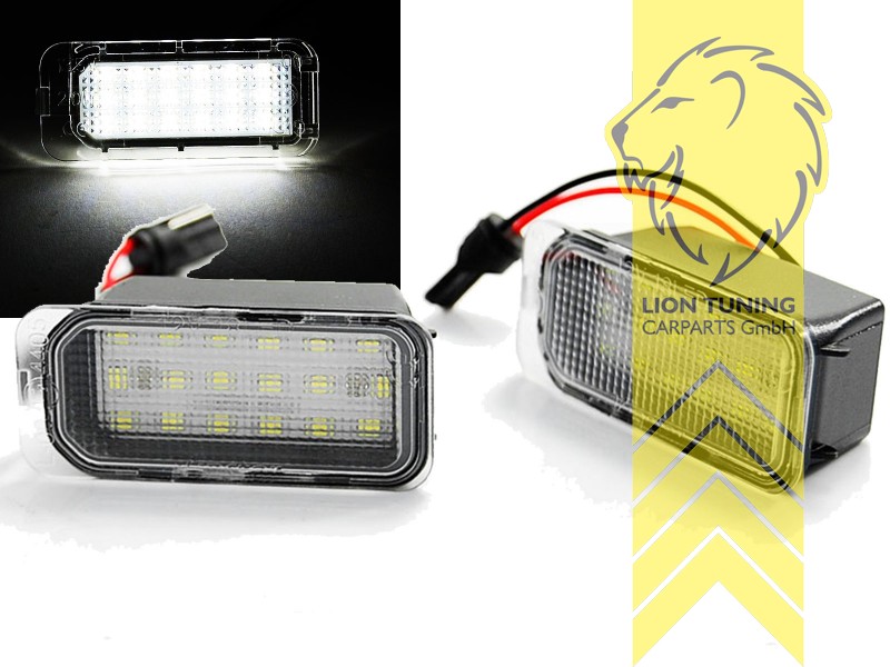 Liontuning - Tuningartikel für Ihr Auto  Lion Tuning Carparts GmbH LED SMD  Kennzeichenbeleuchtung Ford C-MAX 2 S-MAX Galaxy Fiesta Focus