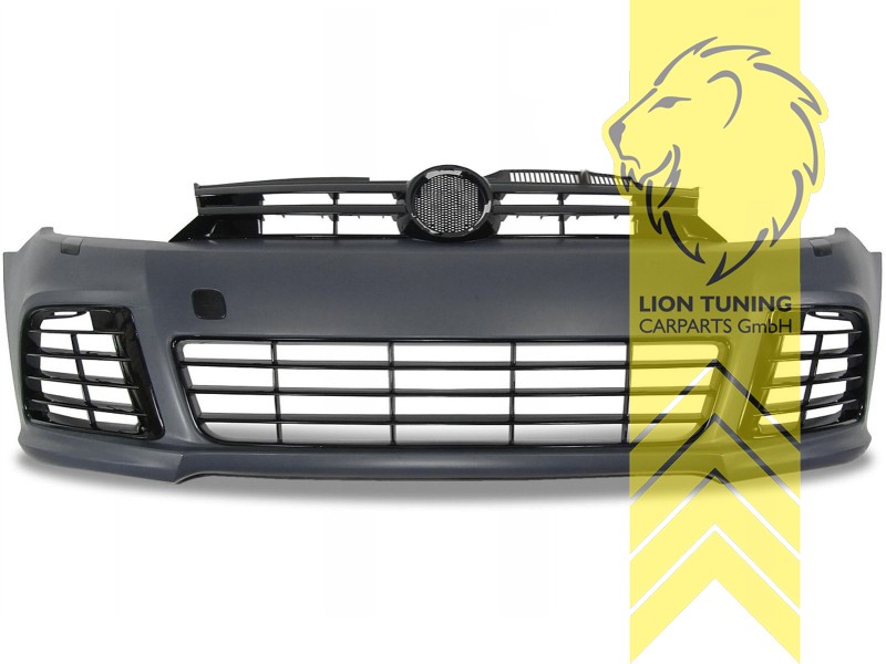 Liontuning - Tuningartikel für Ihr Auto  Lion Tuning Carparts GmbH  Stoßstange VW Golf 6 Limousine Variant Cabrio GTi Optik