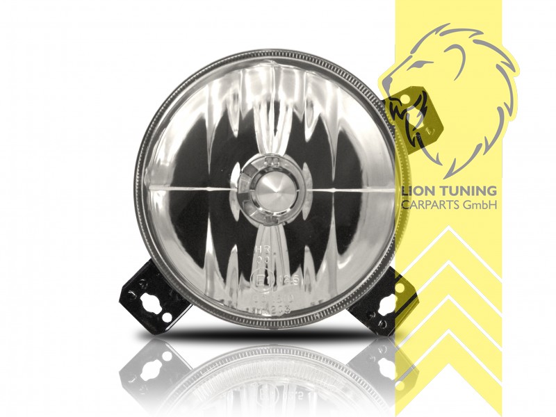 Liontuning - Tuningartikel für Ihr Auto  Lion Tuning Carparts GmbH Design  Fernscheinwerfer Klarglas VW Golf 1 Cabrio Caddy 1 Golf 2 chrom