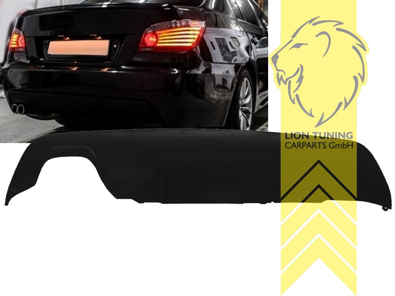 Liontuning - Tuningartikel für Ihr Auto  Lion Tuning Carparts GmbH  Heckstoßstange BMW E61 Touring M-Paket Optik für PDC