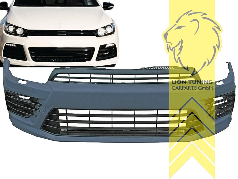 Liontuning - Tuningartikel für Ihr Auto  Lion Tuning Carparts GmbH  Stoßstange VW Scirocco 3 R Optik inkl. LED Tagfahrlicht mit Blinkerfunktion