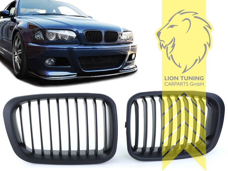 Liontuning - Tuningartikel für Ihr Auto  Lion Tuning Carparts GmbH  Stoßstange Audi A4 B7 8E Limousine Avant RS Optik mit Grill schwarz für PDC