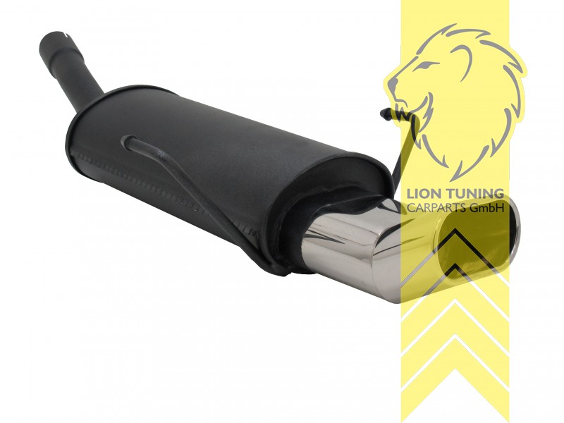 135 x 75 mm Oval DTM, Endrohr single, 75x135mm, Oval, Metall / Stahl, 1.4 16V / 1.6 16V / 1.8 16V / 1.7 CDTI / 1.9 CDTI, Eintragungsfrei / mit ABE