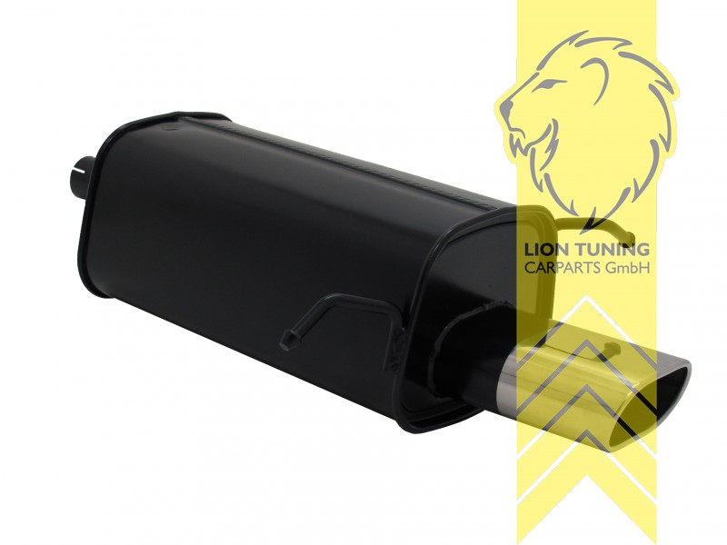 135 x 75 mm Oval, Endrohr single, 75x135mm, Oval, Metall / Stahl, C200K / C230K / C200D / C240 / C200 CDI / C220 CDI, C180 / C200 / C230 / C240 / C250 / C180K, Eintragungsfrei / mit ABE