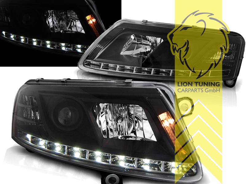 Xenon, HID, schwarz, nur passend für Fahrzeuge mit Original Xenon, Abblendlicht D2S / Fernlicht H1 (D2S Birne nicht im Lieferumfang), Blinkerbirnen BAU15S, elektrisch verstellbar - Stellmotor wird vom Original übernommen, Eintragungsfrei / mit E-Prüfzeichen, Eintragungsfrei / mit R87 Zulassung als Tagfahrlicht