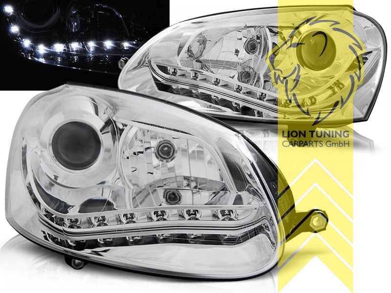 Halogen, chrom, Abblendlicht H7 / Fernlicht H7, Abblendlicht und Fernlicht in einer Linse H7, Blinkerbirnen BAU15S, elektrisch verstellbar - Stellmotor integriert, Eintragungsfrei / mit E-Prüfzeichen