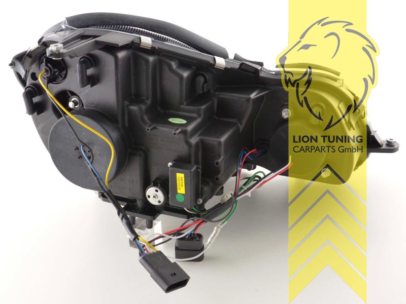 TFL Optik Led Scheinwerfer chrom offers für Mercedes E-Klasse W211