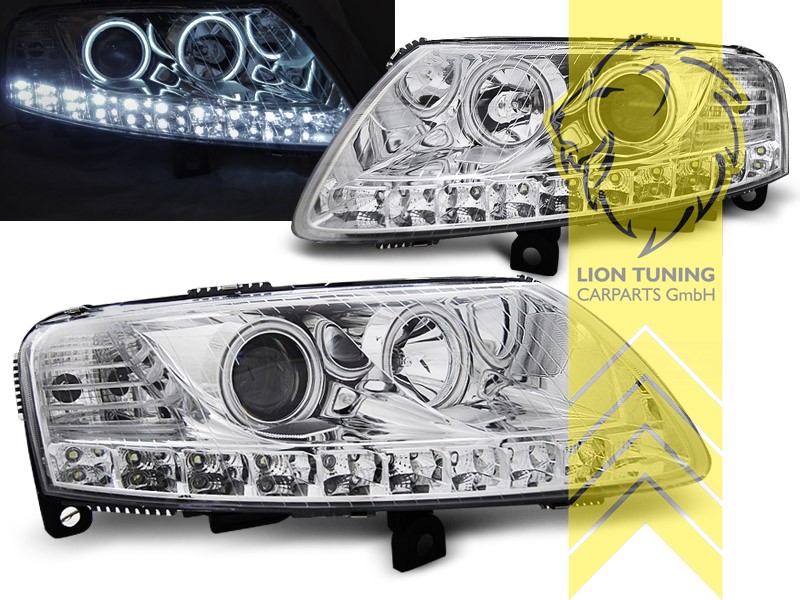 Liontuning - Tuningartikel für Ihr Auto  Lion Tuning Carparts GmbH LED SMD Kennzeichenbeleuchtung  Audi A6 C6 4F Limousine Avant Q7