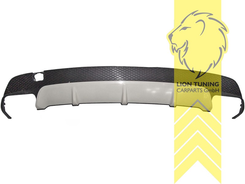 links und rechts, nur passend für AMG Line Stoßstange, PP Kunststoff, schwarz - lackierfähig, Eintragungsfrei / als Ersatzteil verwendbar