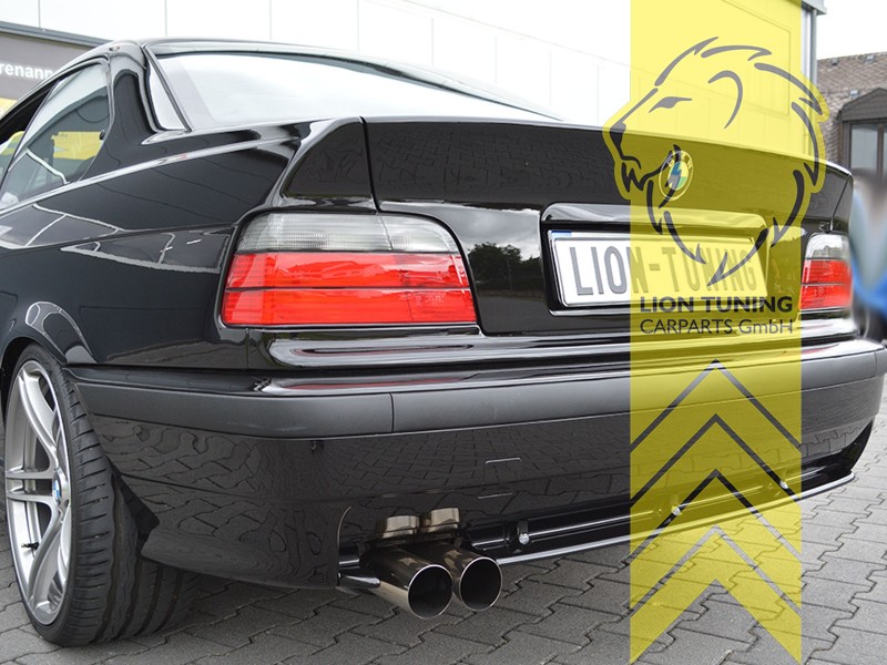 Liontuning - Tuningartikel für Ihr Auto  Lion Tuning Carparts GmbH Heckansatz  Heckspoiler Diffusor BMW E36 Limousine Touring Coupe Cabrio