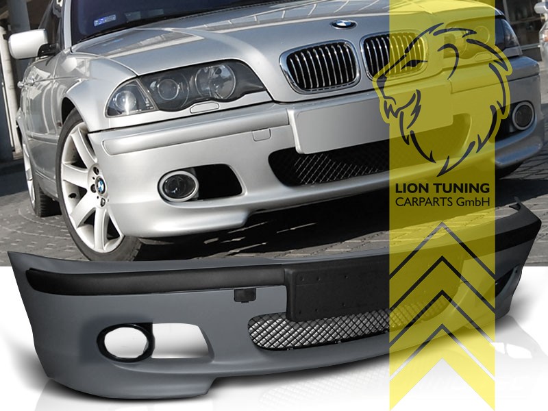 Liontuning - Tuningartikel für Ihr Auto  Lion Tuning Carparts GmbH  Stoßstange BMW E46 Limousine Touring Coupe Cabrio M-Paket Optik