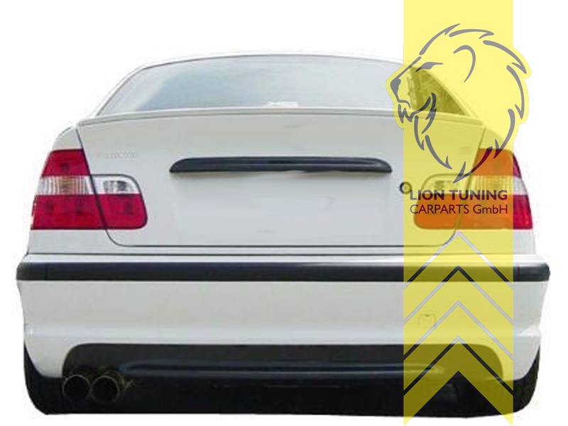 Liontuning - Tuningartikel für Ihr Auto  Lion Tuning Carparts GmbH  Heckstoßstange BMW E46 Limousine M-Paket Optik