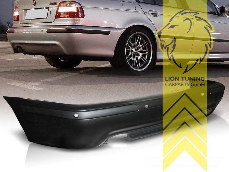 Liontuning - Tuningartikel für Ihr Auto  Lion Tuning Carparts GmbH  Heckstoßstange BMW E39 Limousine M-Paket Optik für PDC