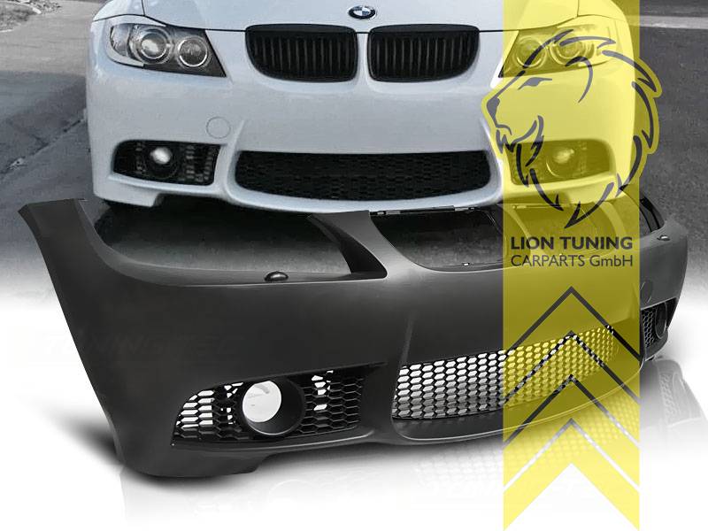 Für BMW E90 E91 Front Stoßstange Schürze vorne Gitter Spoiler