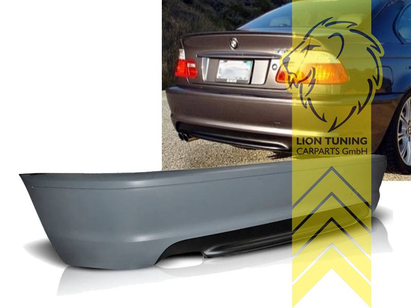 Liontuning - Tuningartikel für Ihr Auto  Lion Tuning Carparts GmbH  Stoßstange BMW E46 Limousine Touring Coupe Cabrio M-Paket Optik