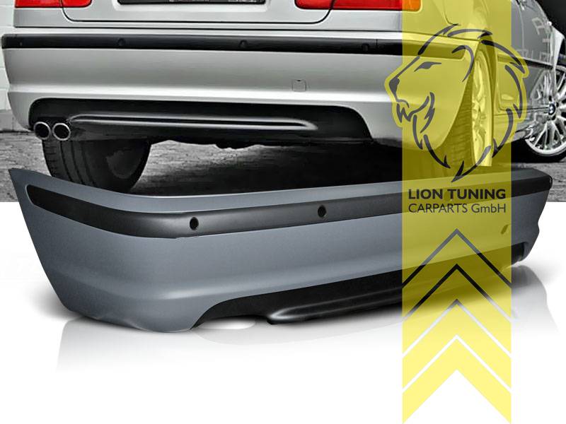 links, Ersatzteile von äquivalenter Qualität für die Besitzer des Fahrzeugs (entspr. EU-Verordnung 46/2010), PP Kunststoff, grundiert, für Fahrzeuge mit PDC, Eintragungsfrei / mit ABE