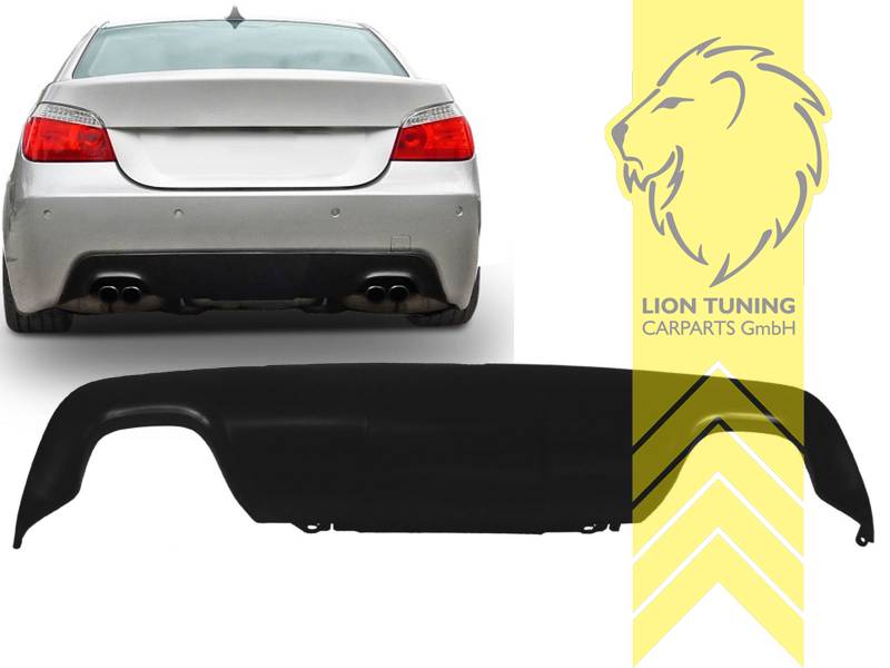 Liontuning - Tuningartikel für Ihr Auto  Lion Tuning Carparts GmbH  Heckstoßstange BMW E60 Limousine M-Paket Optik
