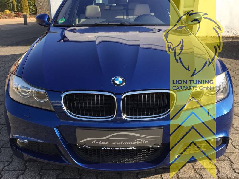 Liontuning - Tuningartikel für Ihr Auto  Lion Tuning Carparts GmbH Stoßstange  BMW E90 Limousine E91 Touring LCI M-Paket Optik für PDC