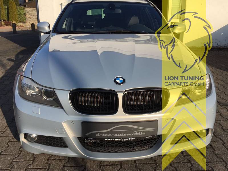 Liontuning - Tuningartikel für Ihr Auto  Lion Tuning Carparts GmbH  Frontstoßstange für BMW E90 Limousine E91 Touring LCI auch für M-Paket PDC