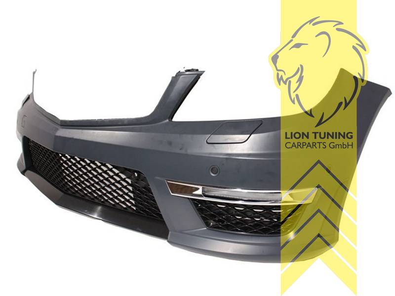 Liontuning - Tuningartikel für Ihr Auto  Lion Tuning Carparts GmbH  Stoßstange Mercedes Benz C-Klasse W204 inkl. LED Tagfahrlicht AMG Optik
