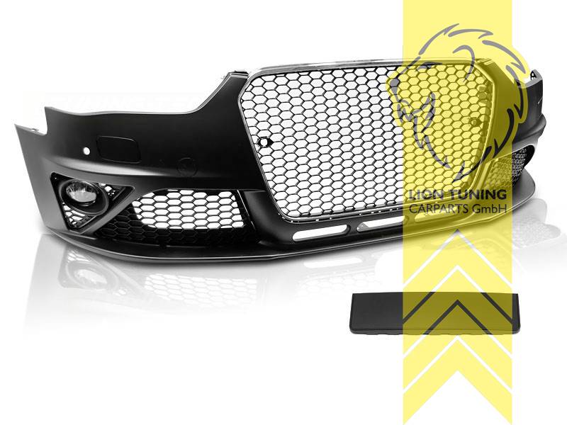 Ersatzteile von äquivalenter Qualität für die Besitzer des Fahrzeugs (entspr. EU-Verordnung 46/2010), PP Kunststoff, grundiert, für Fahrzeuge mit PDC, für Fahrzeuge mit oder ohne SRA, Eintragungsfrei / mit ABE