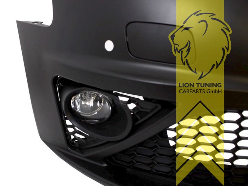 Liontuning - Tuningartikel für Ihr Auto  Lion Tuning Carparts GmbH  Sportgrill Nebelscheinwerferabdeckung Waben Gitter Audi A4 8K Limousine  Avant