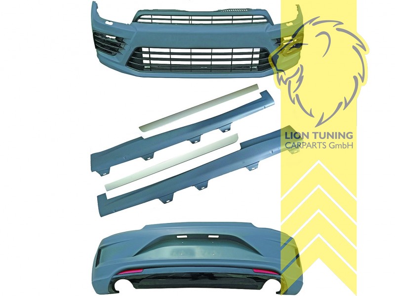 Ersatzteile von äquivalenter Qualität für die Besitzer des Fahrzeugs (entspr. EU-Verordnung 46/2010), PP Kunststoff, grundiert, für Fahrzeuge ohne PDC, für Fahrzeuge mit oder ohne SRA