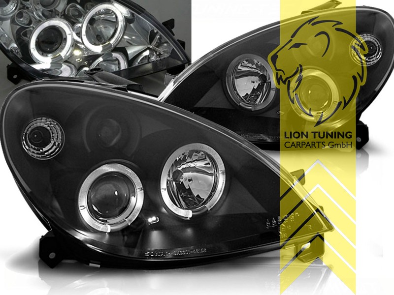 Liontuning - Tuningartikel für Ihr Auto  Lion Tuning Carparts GmbH Angel  Eyes Scheinwerfer Citroen Xsara schwarz