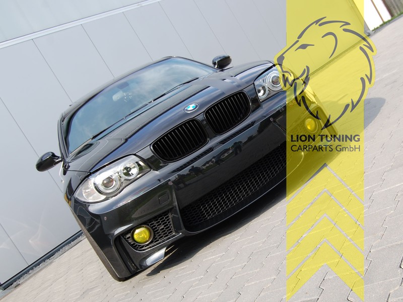 Scheinwerfer Angel Eyes Led BMW Serie 5 schwarz