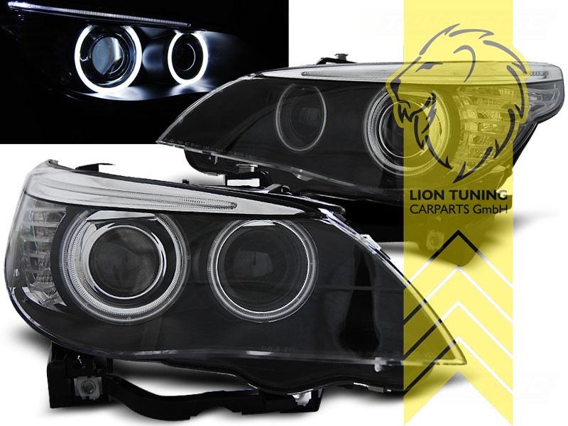 Liontuning - Tuningartikel für Ihr Auto  Lion Tuning Carparts GmbH Scheinwerfer  BMW 5er E60 Limouine E61 Touring rechts Beifahrerseite XENON