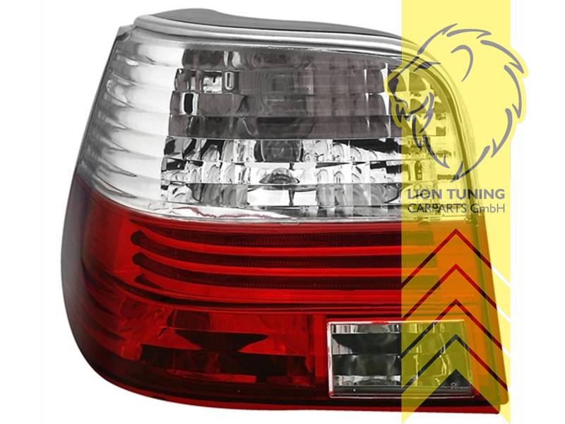 Rückleuchte SET Rot Weiß Facelift Optik Limo Heckleuchte für VW Golf 4 97-04