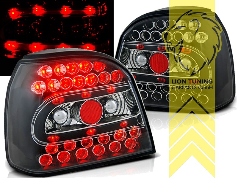 LED, schwarz, Blinkerbirnen BAU15S, Eintragungsfrei / mit E-Prüfzeichen