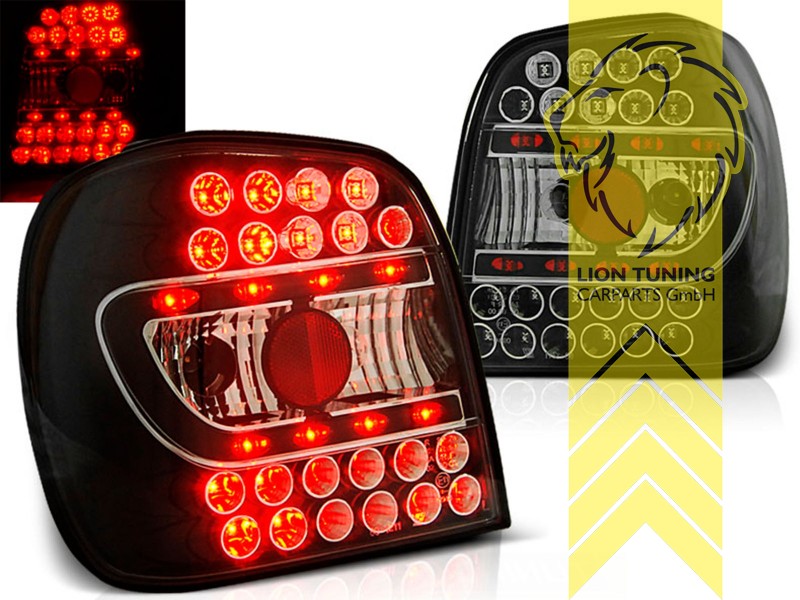 LED, schwarz, Blinkerbirnen BAU15S, Eintragungsfrei / mit E-Prüfzeichen