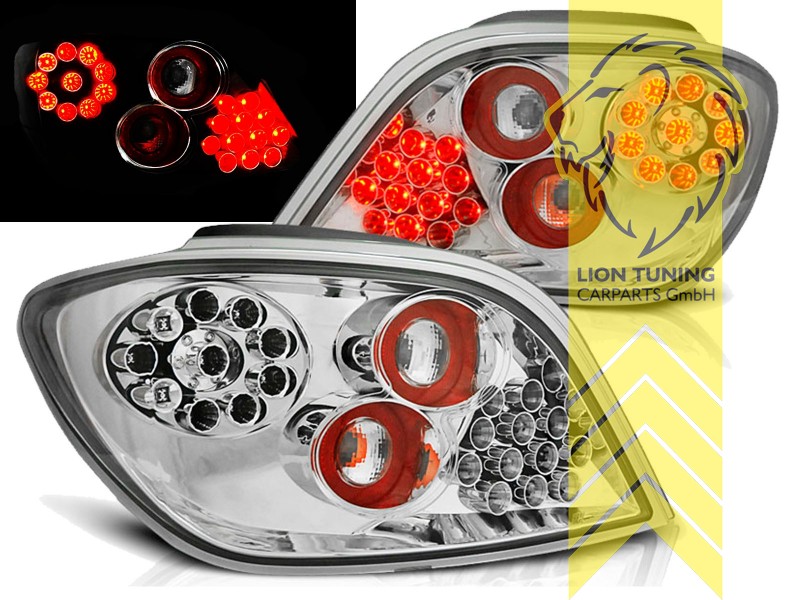 LED, chrom, weiss, Blinkerbirnen BAU15S, Eintragungsfrei / mit E-Prüfzeichen