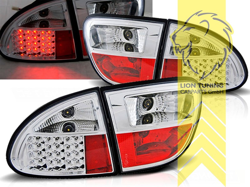 LED, chrom, weiss, Eintragungsfrei / mit E-Prüfzeichen