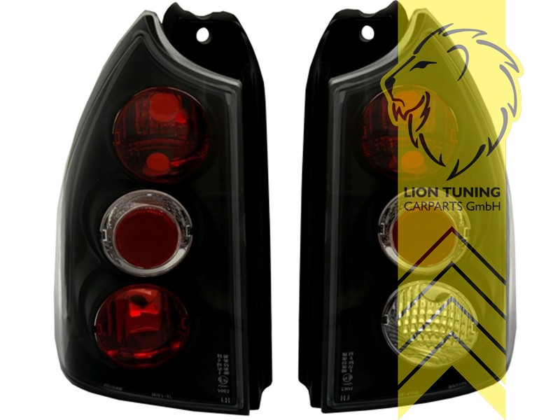 Halogen, schwarz, Blinkerbirnen BAU15S, Eintragungsfrei / mit E-Prüfzeichen