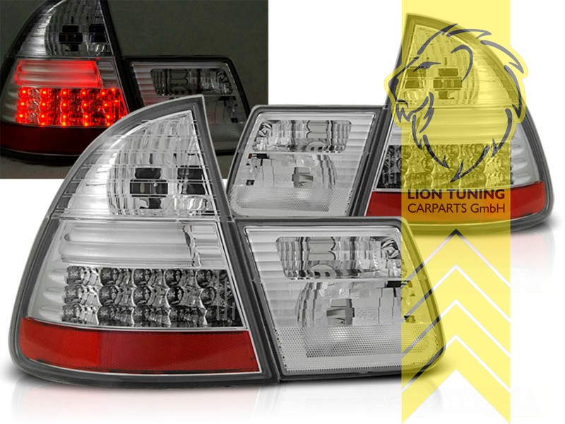 LED, weiss, chrom, Blinkerbirnen BAU15S, Eintragungsfrei / mit E-Prüfzeichen