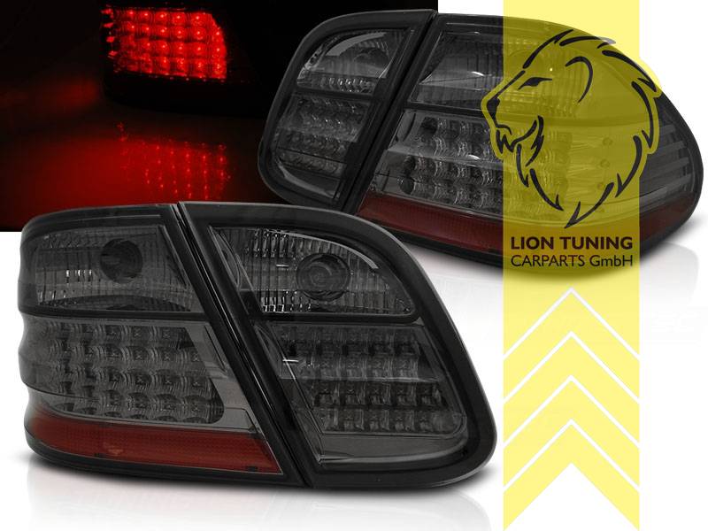Liontuning - Tuningartikel für Ihr Auto  Lion Tuning Carparts GmbH LED  Rückleuchten Mercedes Benz CLK C208 Coupe S208 Cabrio schwarz