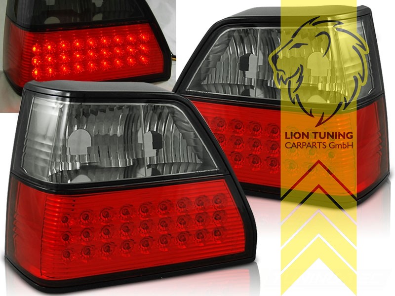 LED, schwarz, rot, Blinkerbirnen BAU15S, Eintragungsfrei / mit E-Prüfzeichen