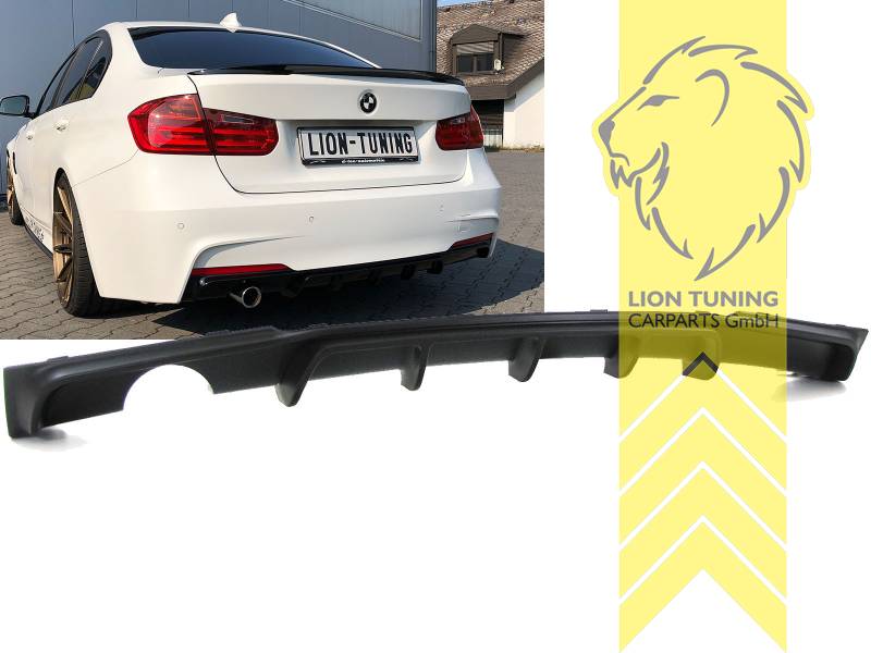 Liontuning - Tuningartikel für Ihr Auto  Lion Tuning Carparts GmbH  Stoßstangen Set Body Kit BMW 3er F30 Limousine Sport Optik für PDC