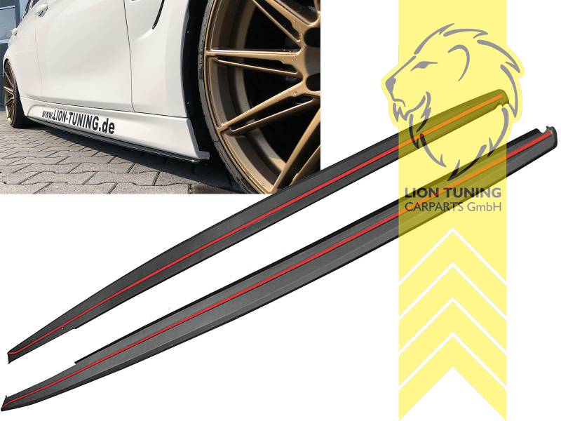 Liontuning - Tuningartikel für Ihr Auto  Lion Tuning Carparts GmbH  Seitenschweller BMW F30 Limousine F31 Touring Performance Optik