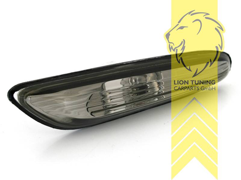 Liontuning - Tuningartikel für Ihr Auto  Seitenblinker BMW E46 Limousine  Touring Facelift E83 X3 smoke