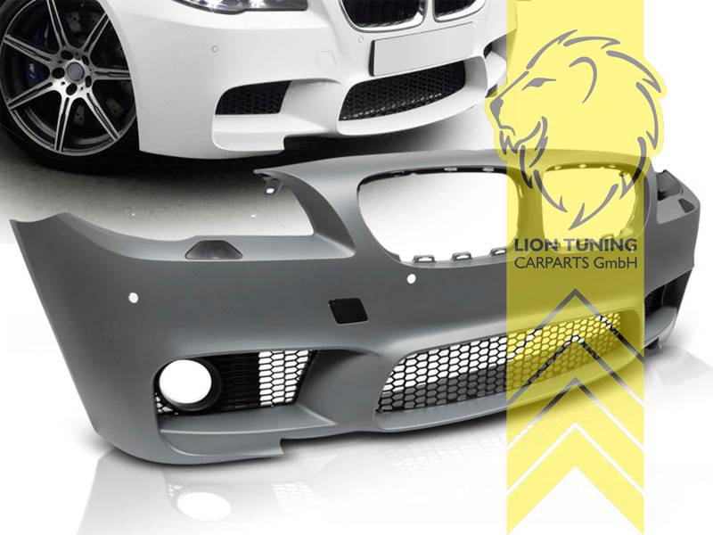 Gitter Grill Nebelscheinwerfer Set Schwarz passend für BMW F10 F11