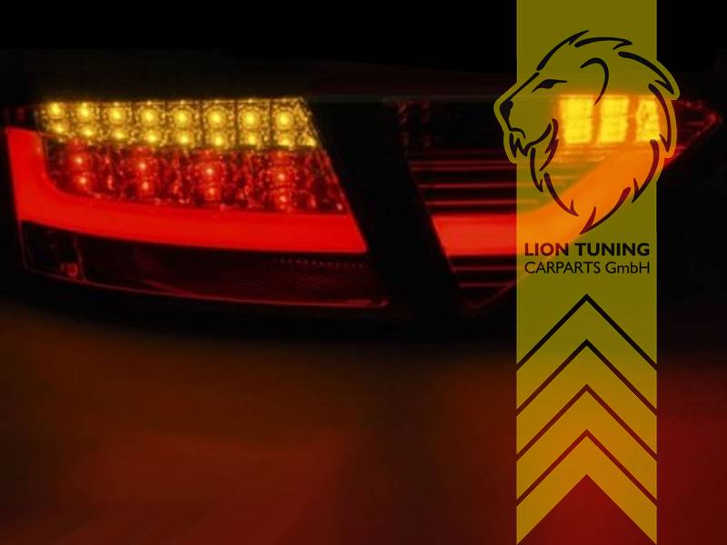 Liontuning - Tuningartikel für Ihr Auto  Lion Tuning Carparts GmbH LED  Rückleuchten Audi A5 8T Coupe Sportback schwarz