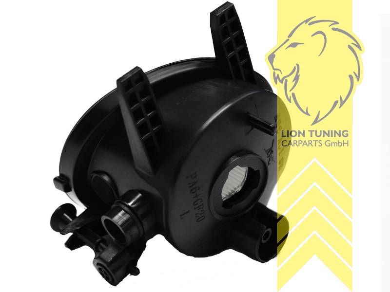 Liontuning - Tuningartikel für Ihr Auto  Lion Tuning Carparts GmbH Abdeckung  Nebelscheinwerfer Blende Air Intake BMW E46 schwarz