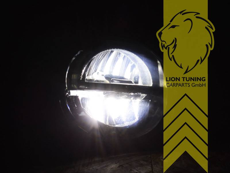 Liontuning - Tuningartikel für Ihr Auto  Lion Tuning Carparts GmbH LED  Nebelscheinwerfer BMW 3er F30 Limousine F31 Touring F32 F34 1er F20 F21  smoke